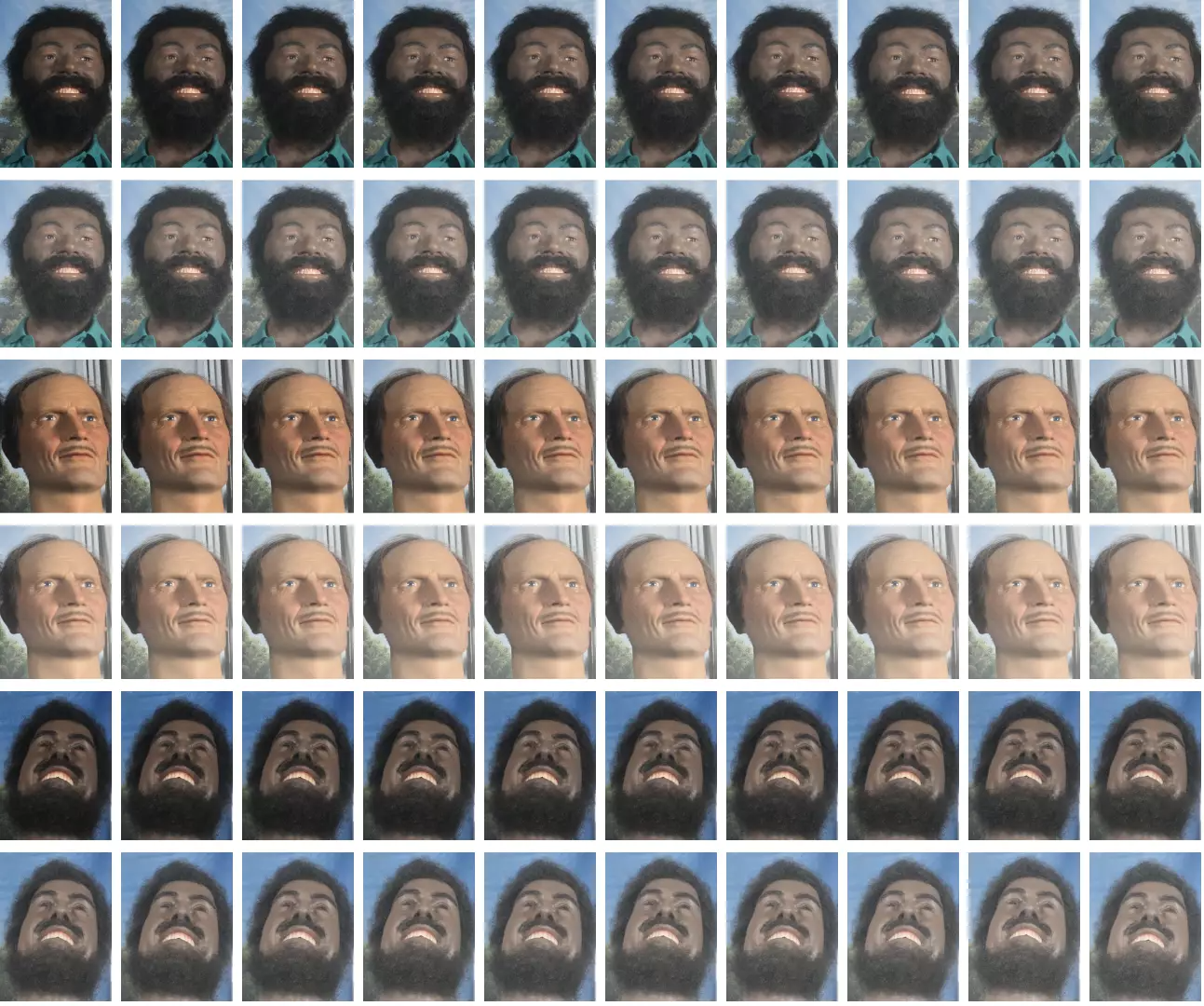 **Mannequin dataset**: In our dataset, gamma correction is applied to generate additional face images, which are enlarged using nearest-neighbor, bilinear, bicubic, and Lanczos interpolation at scales from 2× to 5× (step 0.5). For MS1MV2, 10,000 randomly selected images are upscaled to 2× using all four methods. 