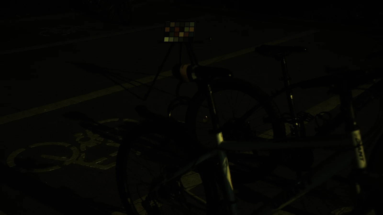 Low-light input image before white-balance correction